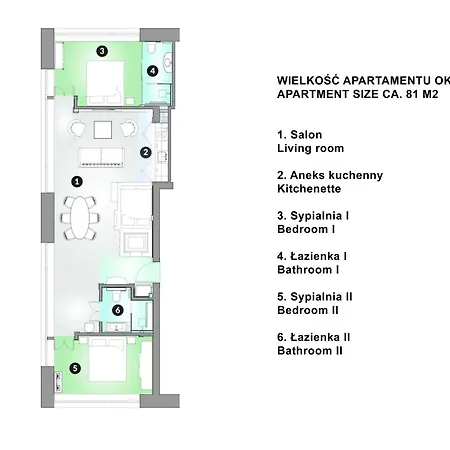 Tatiana Esencja アパート ザコパネ